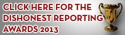 Click here for the runner up Dishonest Reporting Awards