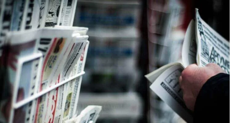 news rack