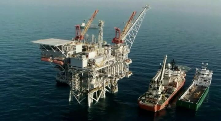 Israeli offshore rig