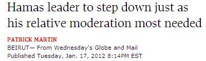 Globe & Mail headline
