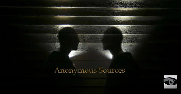 news literacy anonymous sources