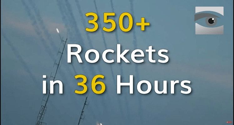 Israel Under Fire 350+ Rockets in 36 Hours