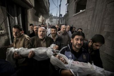 Gaza mourners