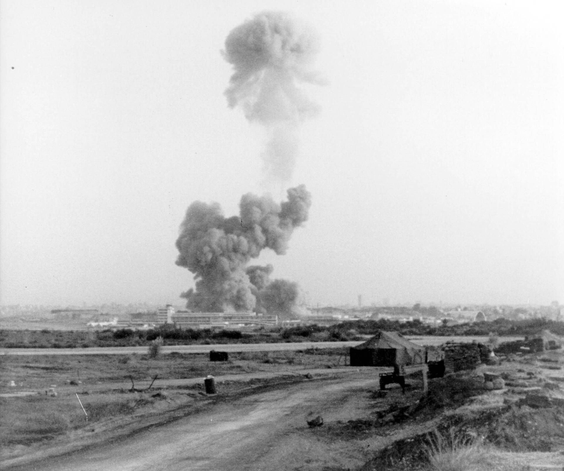 The Explosion from Hezbollah's 1983 U.S. Marine Barracks Bombing, Iran: The Global Threat