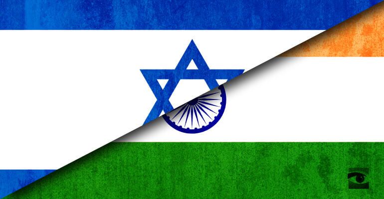 israel-india-flags