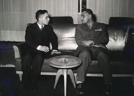 Hussein and Nasser