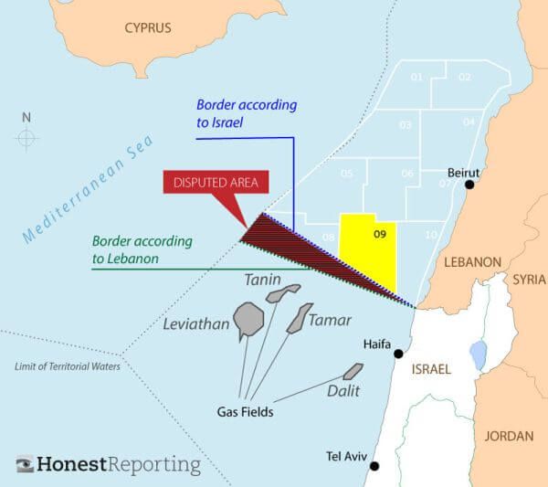 Israel-Lebanon maritime border dispute