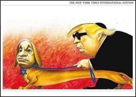 New York Times antisemitic cartoon