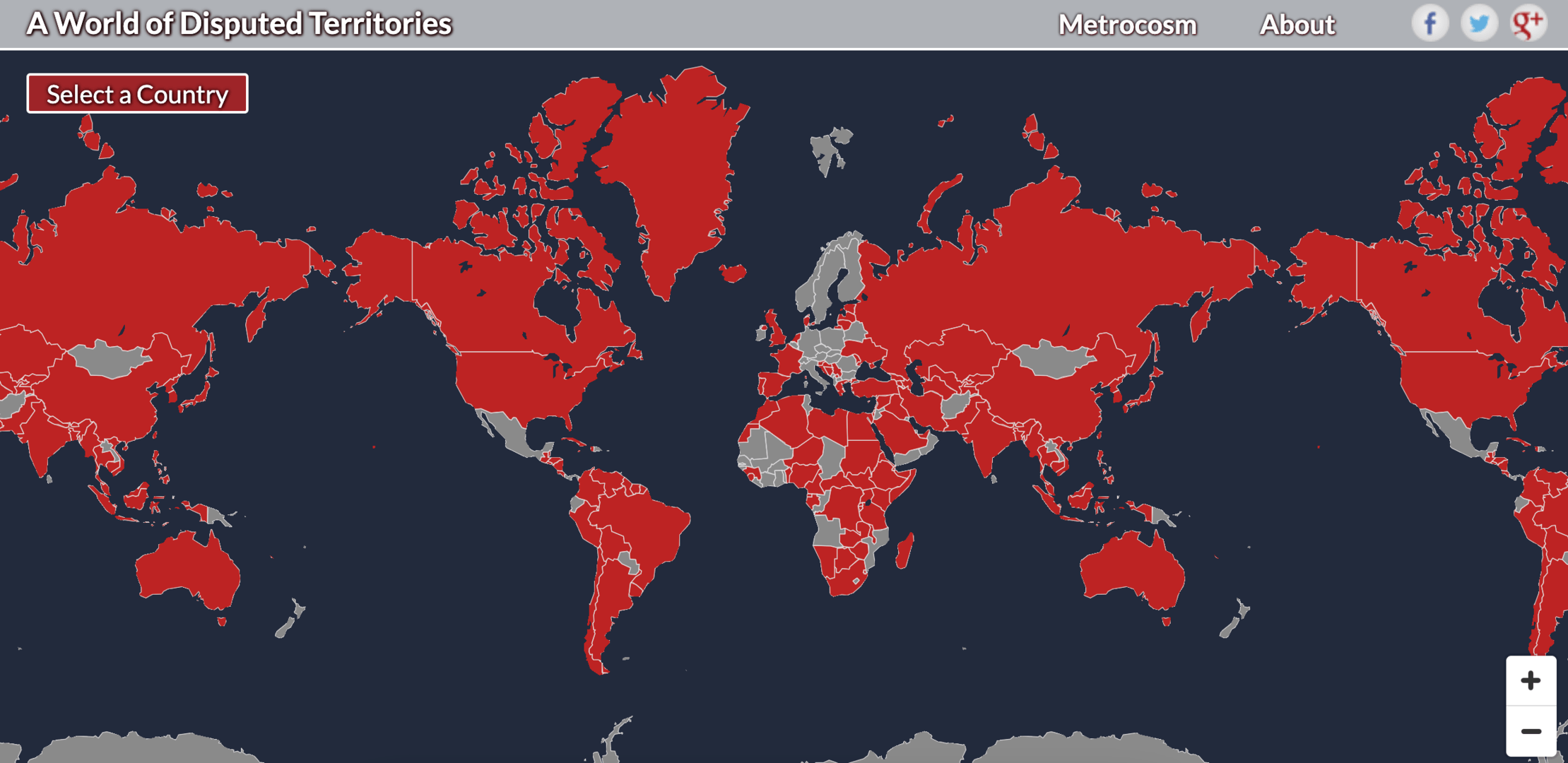 map of dispute territories