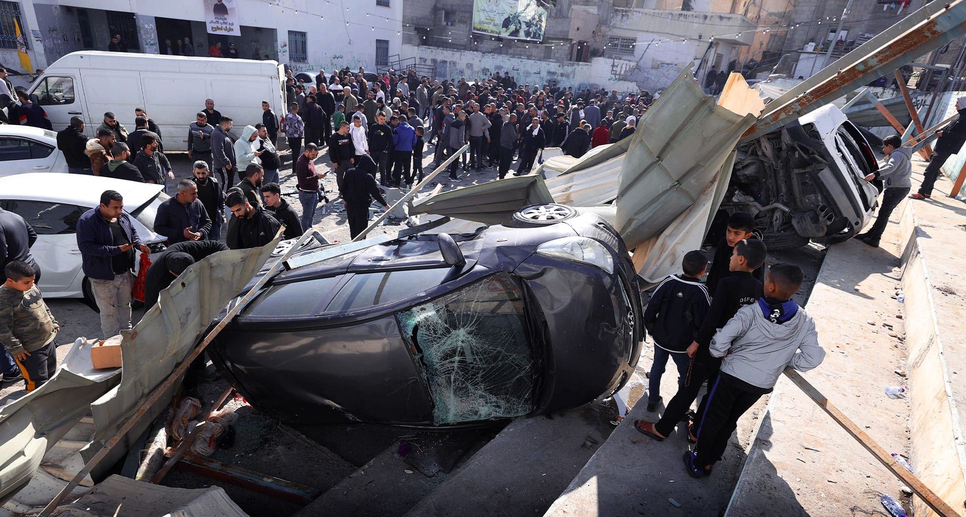 IDF raid on Jenin Credit: Issam Rimawi/Anadolu Agency via Getty Images