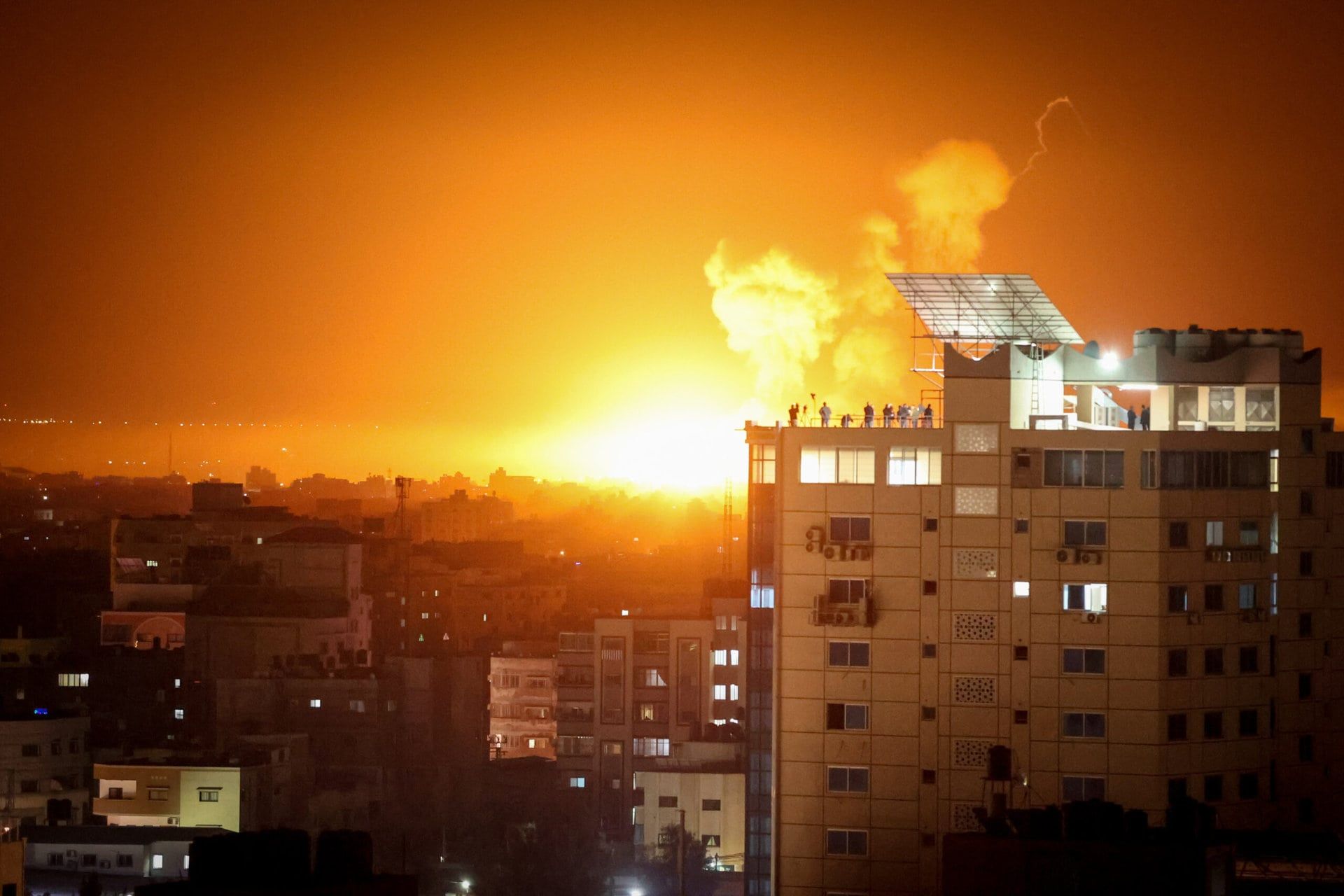 Airstrikes on Gaza Photo by Atia Mohammed/Flash90