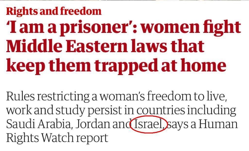 The Guardian Human Rights Watch report 