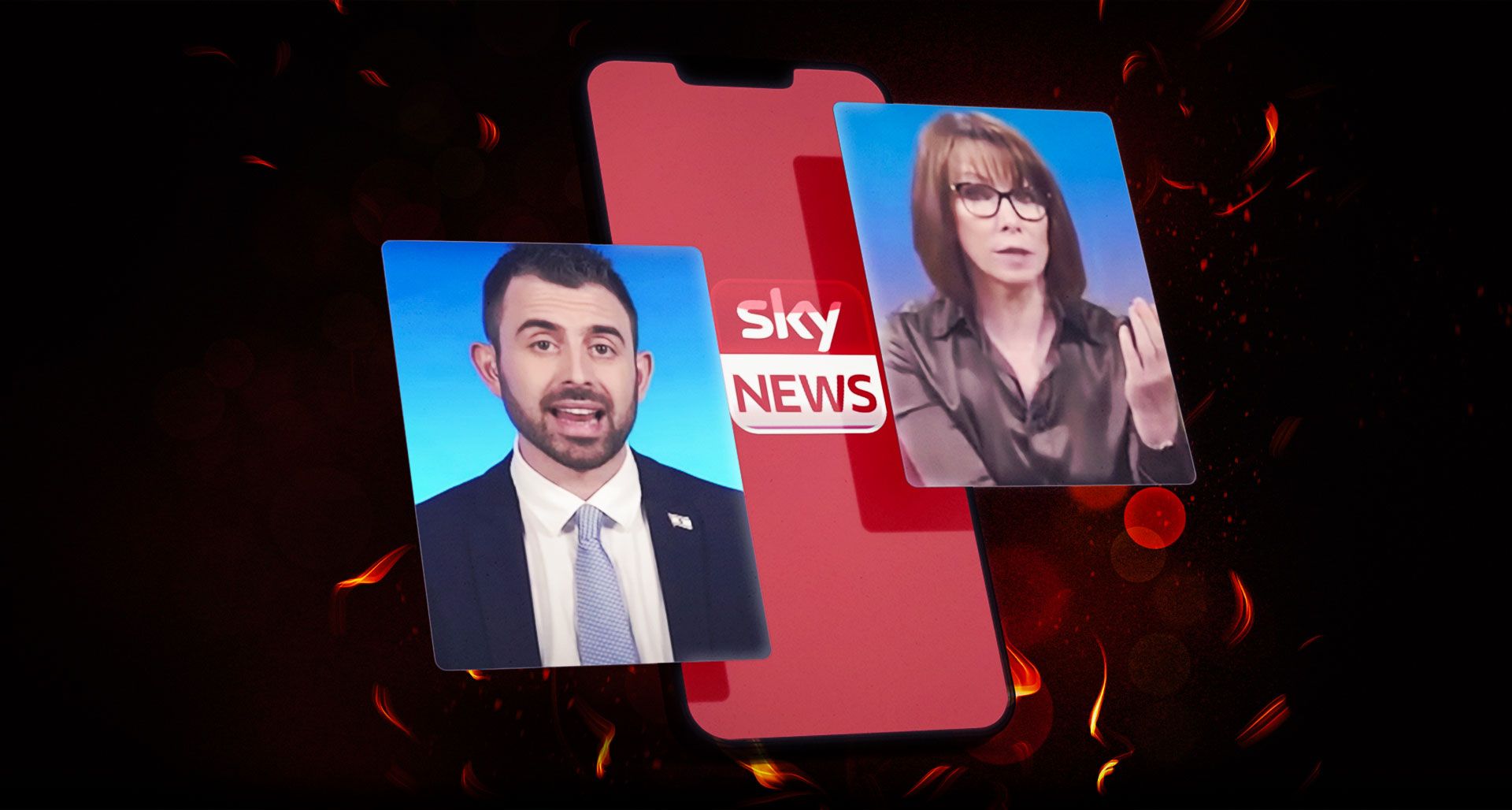 Kay Burley Sky News - Eylon Levy
