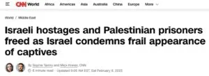Libération d'un otage de CNN